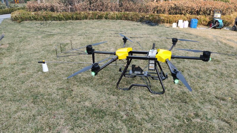 Solar Panels cleaning drone  buildings window cleaning drone glass cleaning drone JTC150 Tank - Image 3