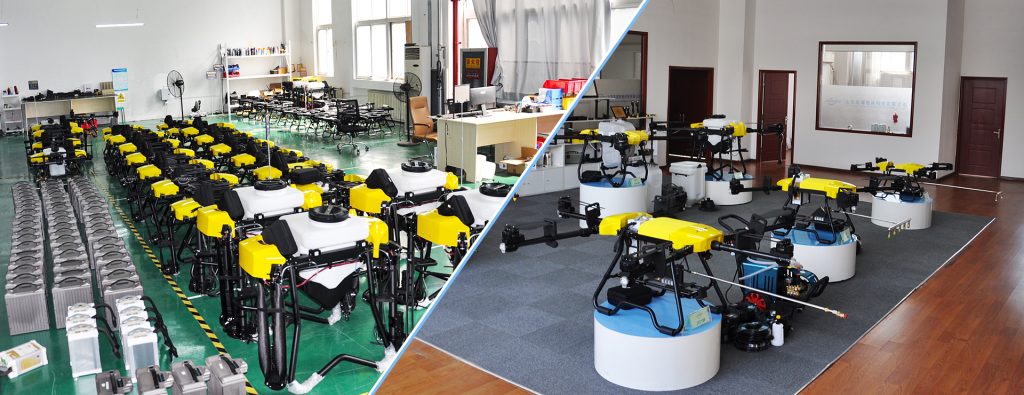 Cleaning drone factory